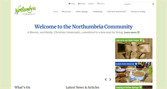 Desktop Screenshot of northumbriacommunity.org